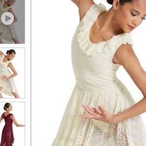 Brand new adult small lyrical/contemporary dress